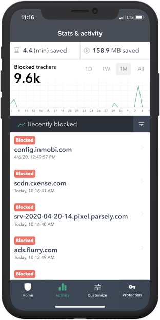 Disconnect App - Activity